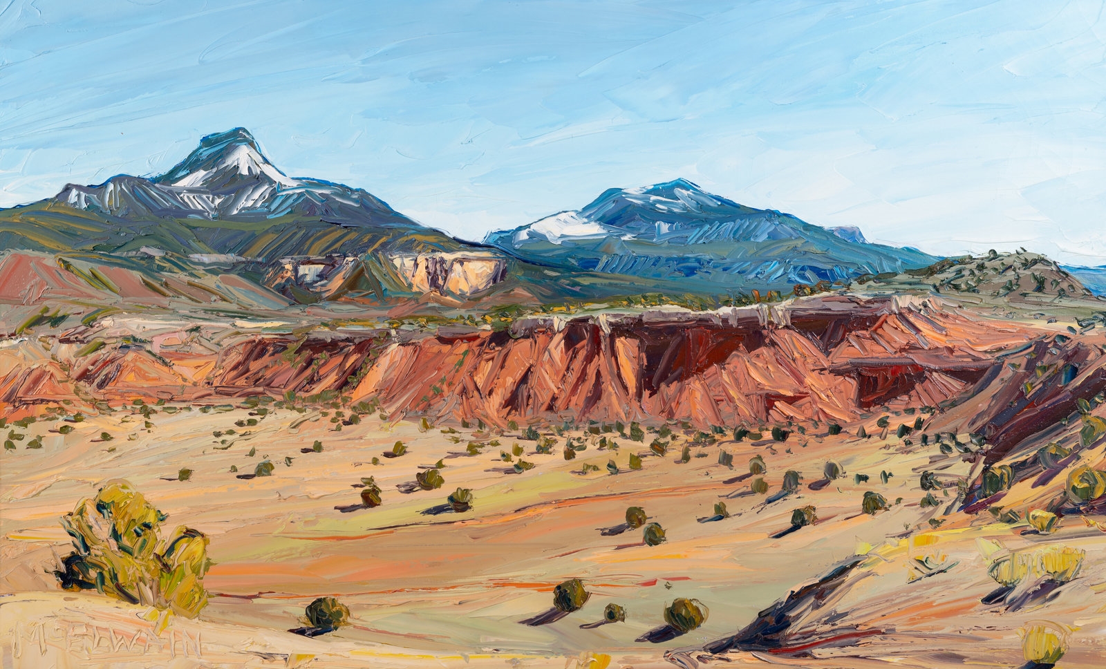 Artwork by Louisa McElwain, La Joya del Pedregal, Made of oil on canvas