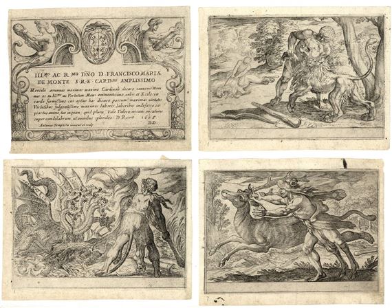The Works of Hercules by Antonio Tempesta, 1608