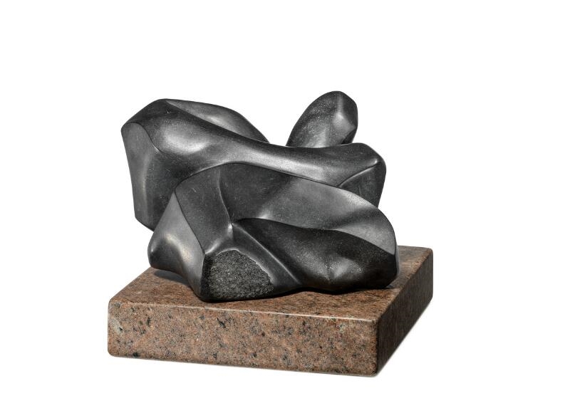 Artwork by Niels Peter Bruun Nielsen, Untitled, Made of Black granite on