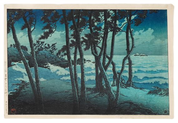 Taisho era (1912-1926), dated 1924 by Hasui Kawase, dated 1924