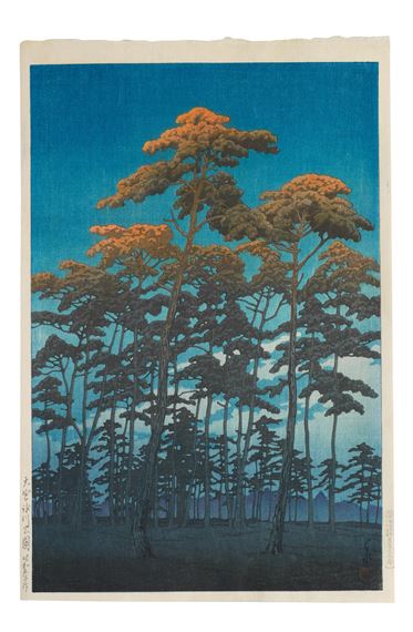 Showa era (1926-1989), dated 1930 by Hasui Kawase, dated 1930