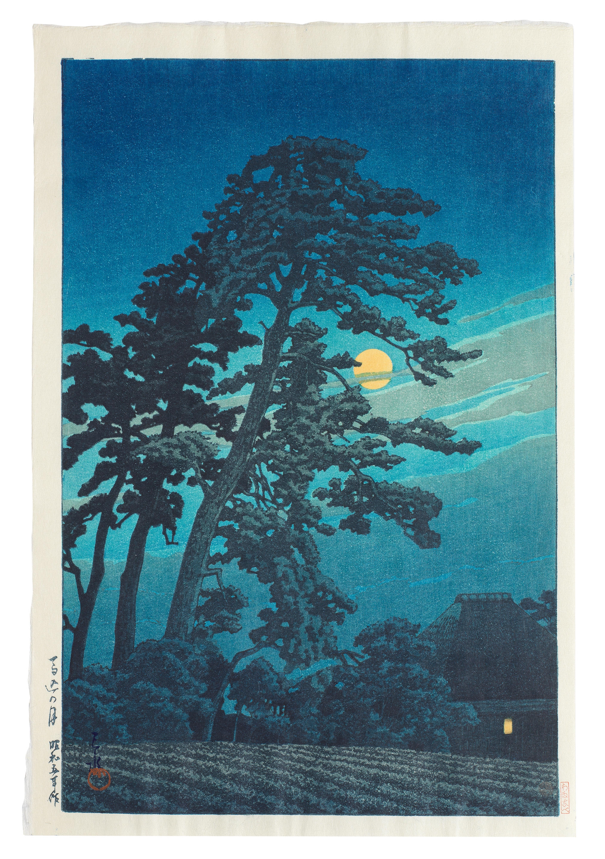 Artwork by Hasui Kawase, Dated Showa era (1926-1989), 1930, 1934 and 1949, but all printed in the Heisei era (1989-2019), late 20th/early 21st century, Made of prints