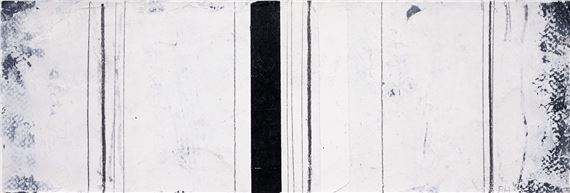 Bernd Hahn, Schwarze Balken, vertikal