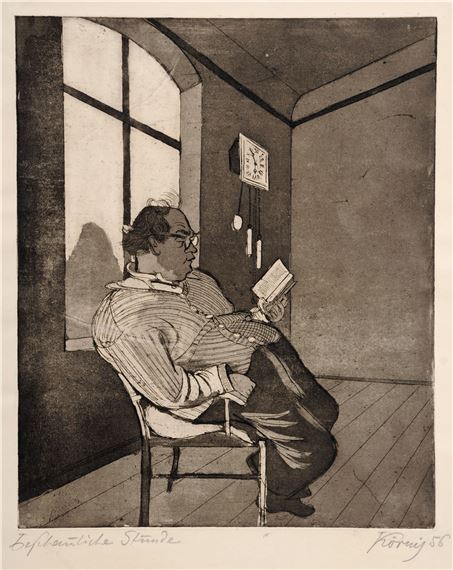 Hans Körnig "Beschauliche Stunde" by Hans Körnig, 1956