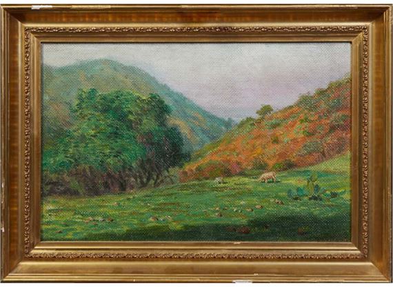 Cows in a Field by Charles Wellington Boyle