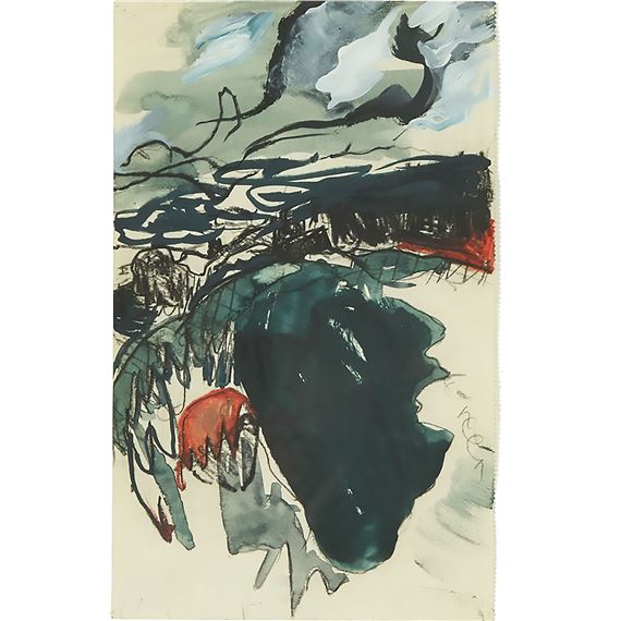 UNTITLED (ABSTRACT COMPOSITION) by Susanna Heller