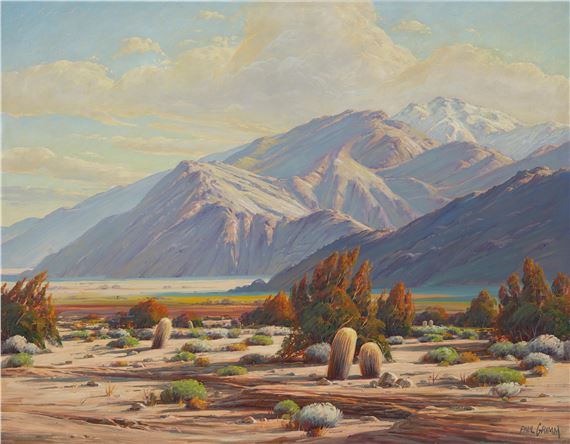 "At the Foot of San Jacinto" by Paul Grimm