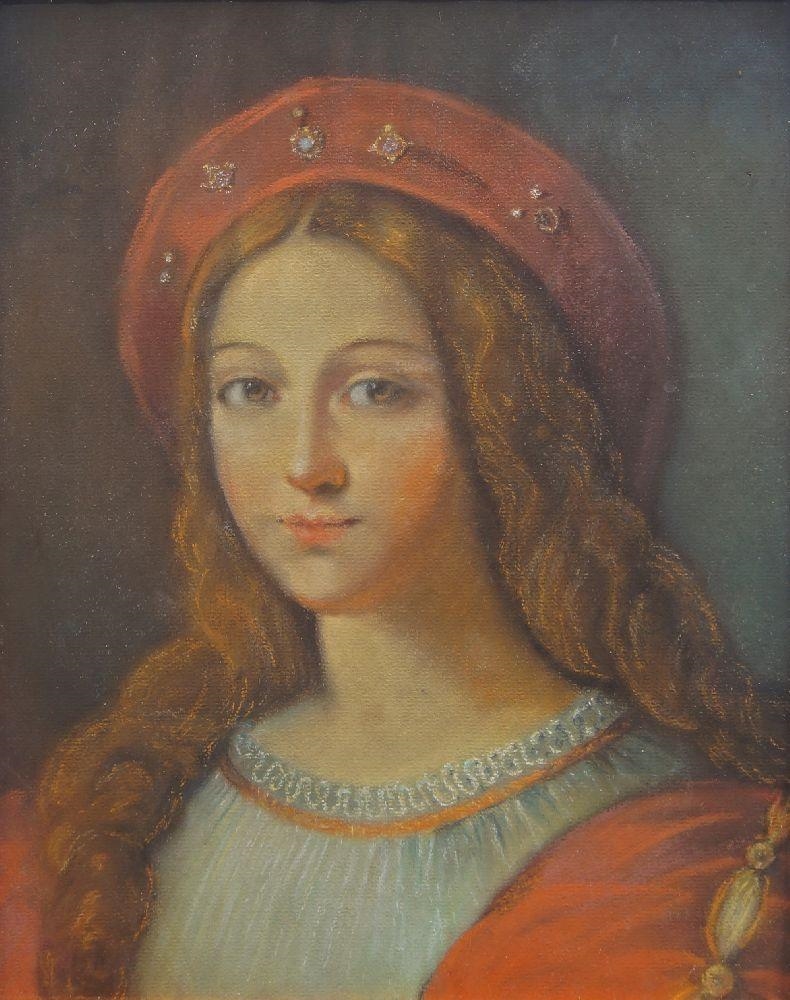 Raffaello Sanzio Portrait of Doña Isabel de Requesens y Enríquez de