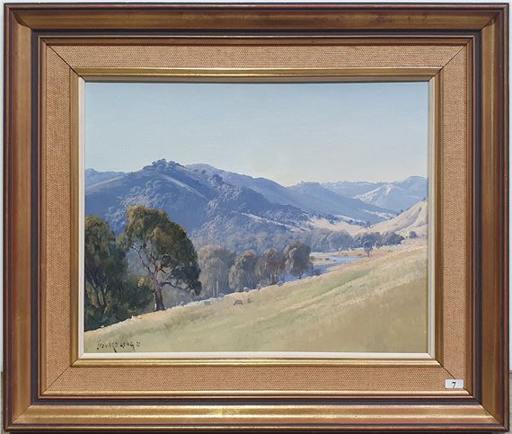 Leonard Hugh Long | 'Strath Creek Landscape (72) | MutualArt