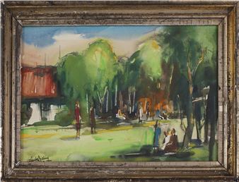 Waldspaziergang - Günter Bieling