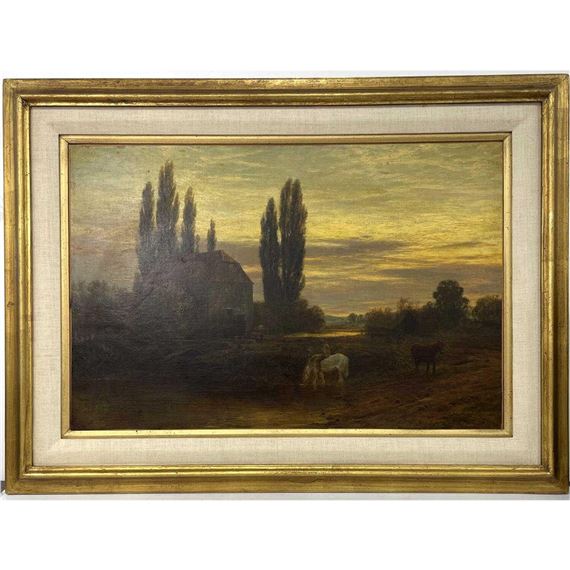 "Mill Landscape" by George Manson, 1874