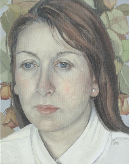 Caroline by Alison Watt, Painted in 1993