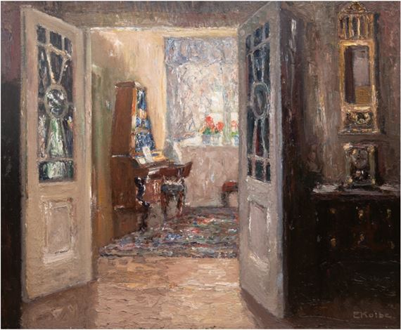 Interieuransicht by Ernst Kolbe