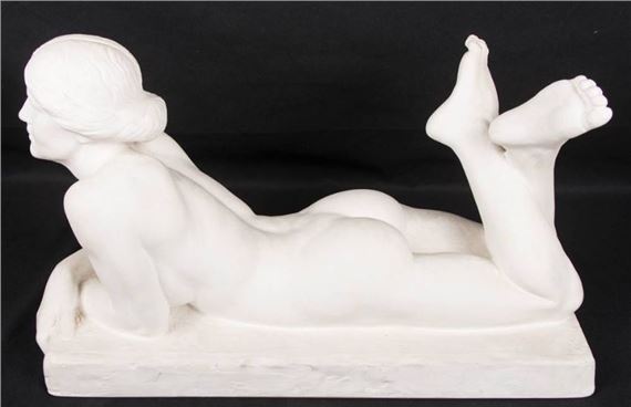 Liegende - Karl August Donndorf