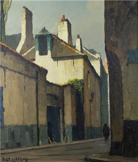 Alley in Ghent by Piet Lippens