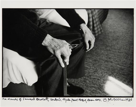 John Minihan | The Hands of Samuel Beckett (1980) | MutualArt