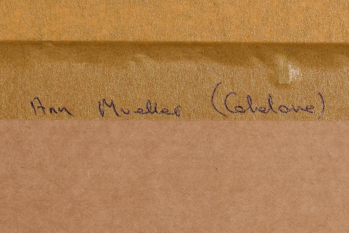 Artwork by Ann Mueller, Looking Towards the Stags, Made of acrylic on canvas