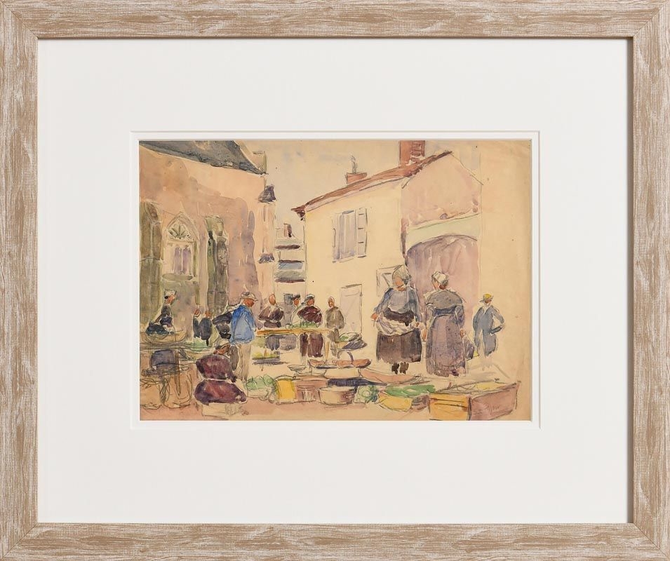 Samuel Connolly Taylor | Breton Market | MutualArt