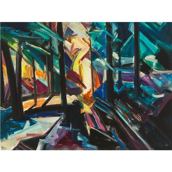 VEHEMENT LIGHT by Kenneth Lochhead, dated 2002