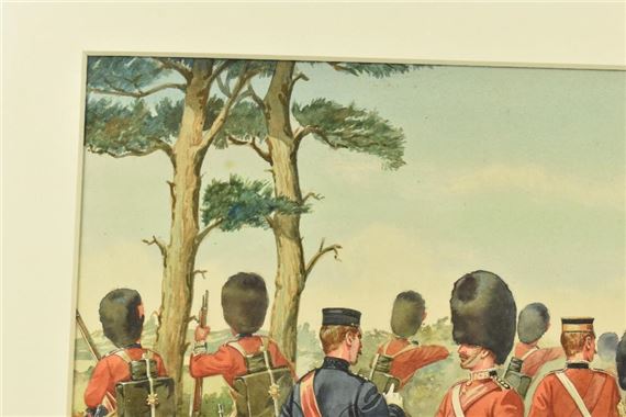 Charles C. Stadden | Field Day circa 1885, Coldstream Guards | MutualArt