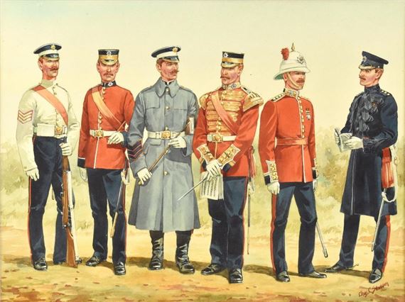 CHARLES C. STADDEN | Orders of Dress, Coldstream Guards 1890-1912 ...