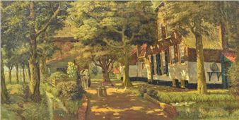 country scene - Henricus Veenendaal