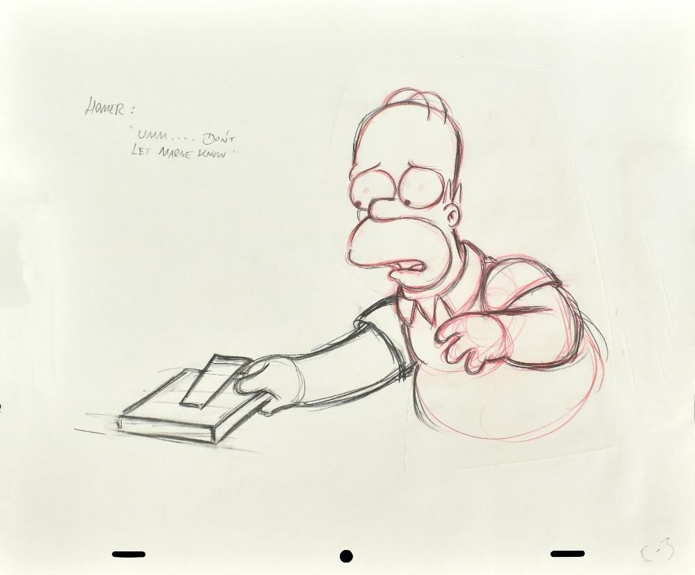 'Umm... Don't Let Marge Know' by Matt Groening
