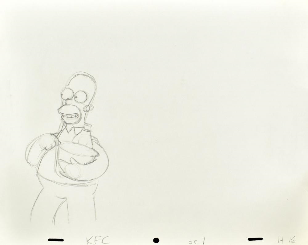 'Homer Simpson (KFC)' by Matt Groening