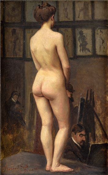 Kunstakademie, Paris 1908 - Arwed Seitz