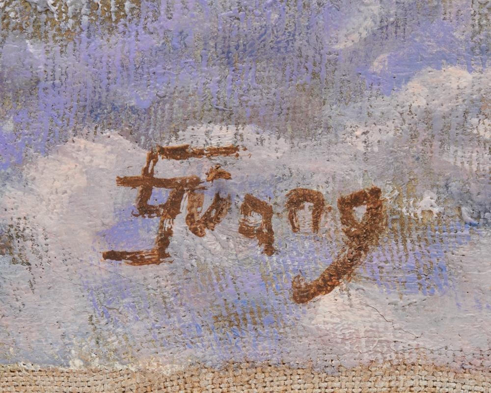 Artwork by Guang Tingbo, Back Shore, Gloucester, Massachusetts, Made of oil on canvas