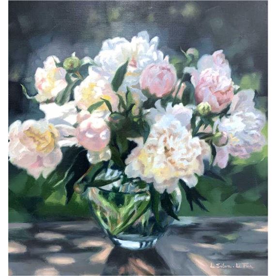 Vase with Flowers by Liliane La Silva Le Fur