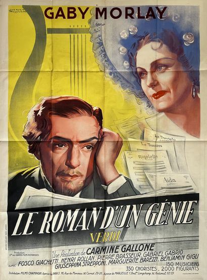 THE ROMANCE OF A GENIE / GIUSEPPE VERDI by Jacques Bonneaud, 1938