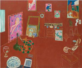 Matisse’s Masterpiece The Red Studio Recreated 100 Years Later For New York Show