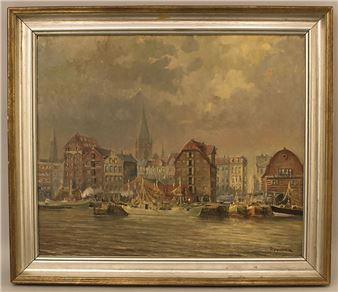 Ansicht von Kiel / View of Kiel - Ewald Lifferth