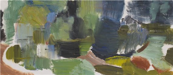 Water and Willows by Ivon Hitchens, 1950s