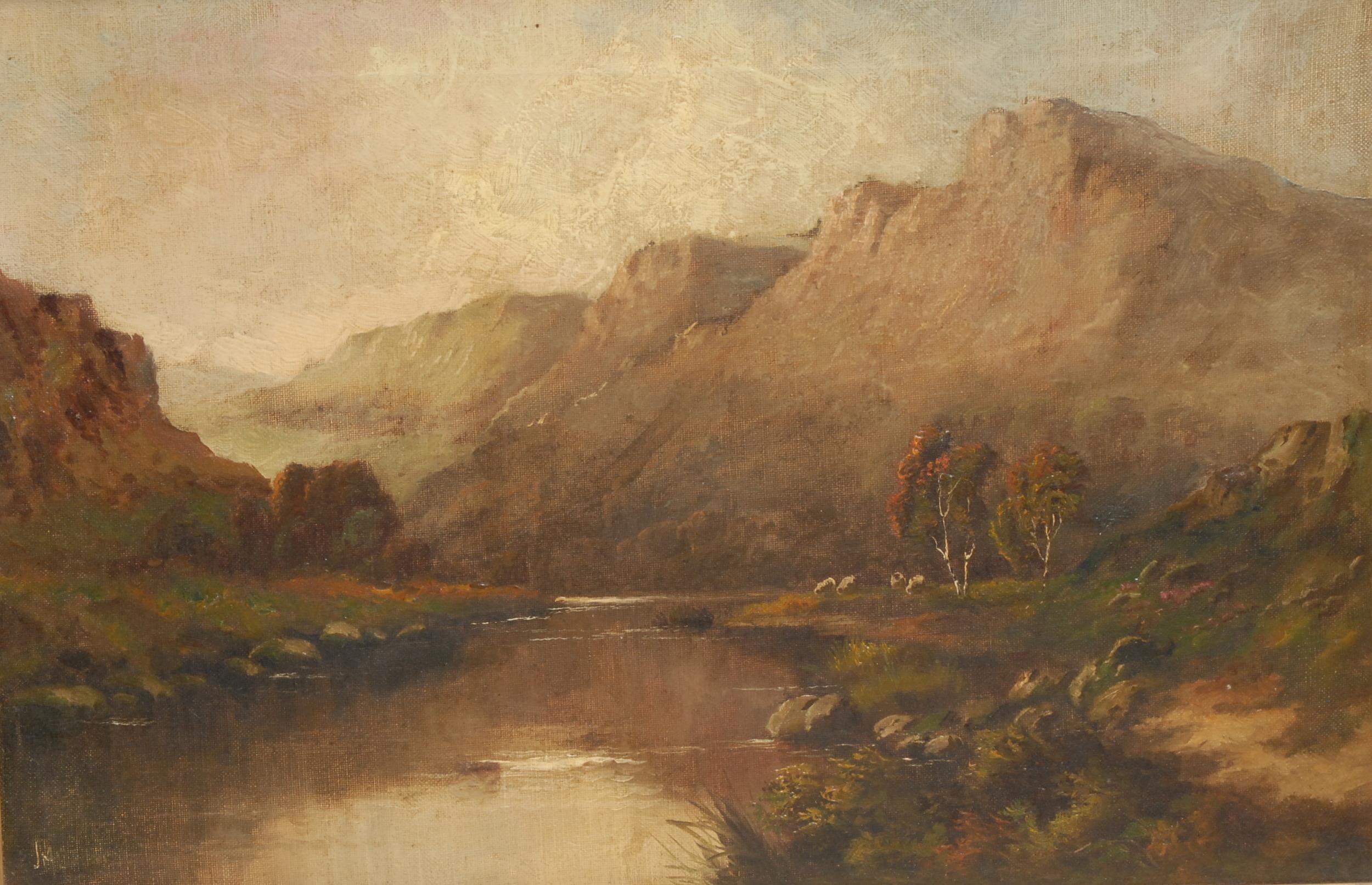 The Highlands by English School, 19th Century