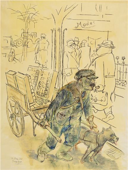 Zugtier by George Grosz, 1928