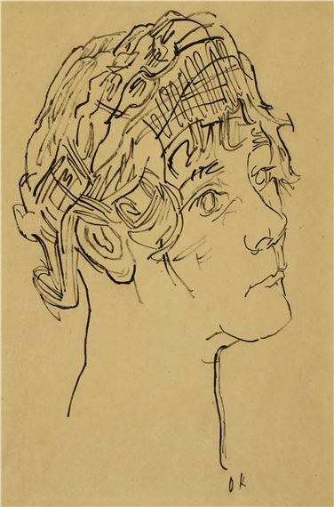 Bildnis Nell Walden by Oskar Kokoschka