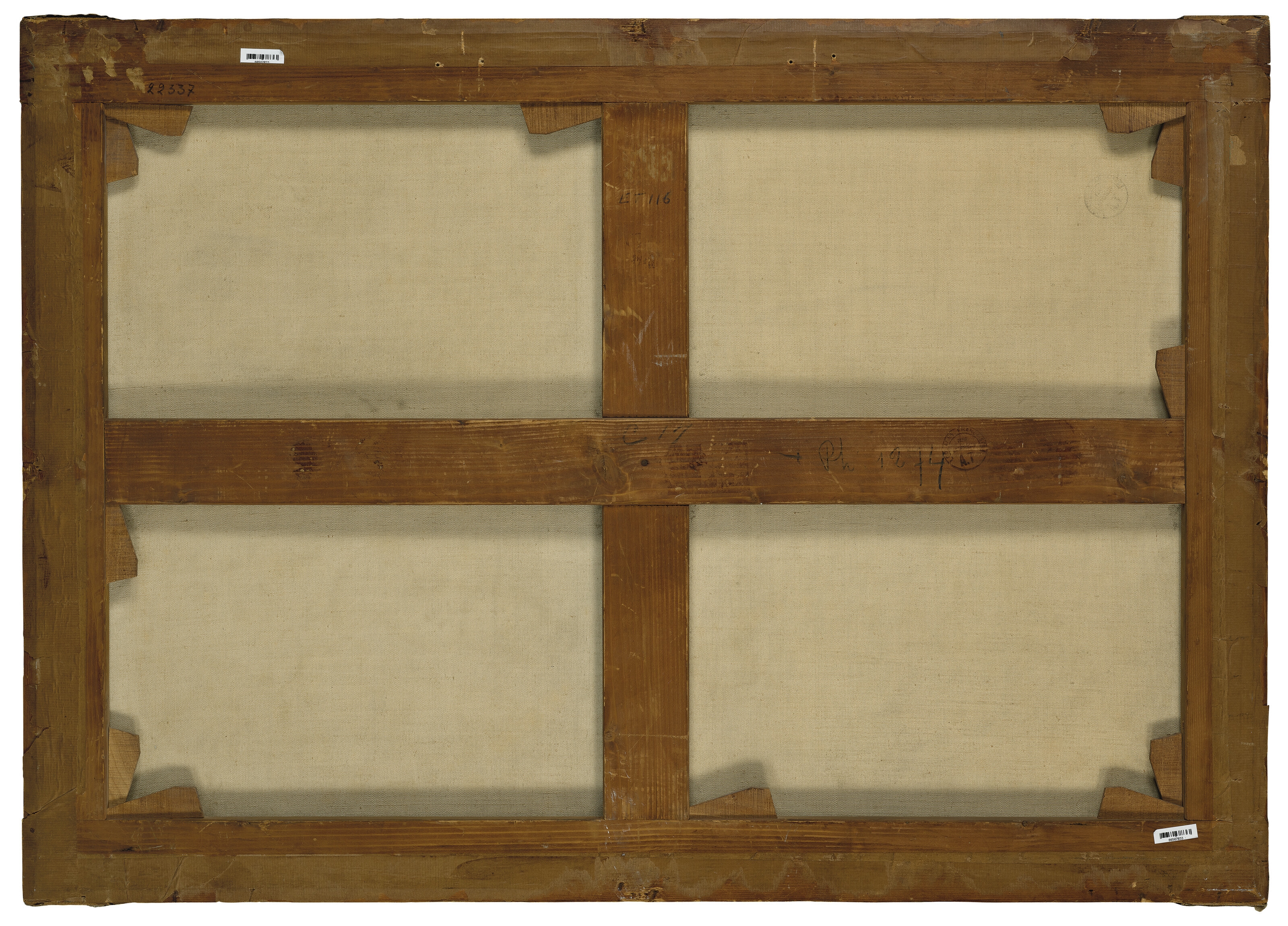 Artwork by Claude Monet, Champ d'avoine et de coquelicots, Made of oil on canvas