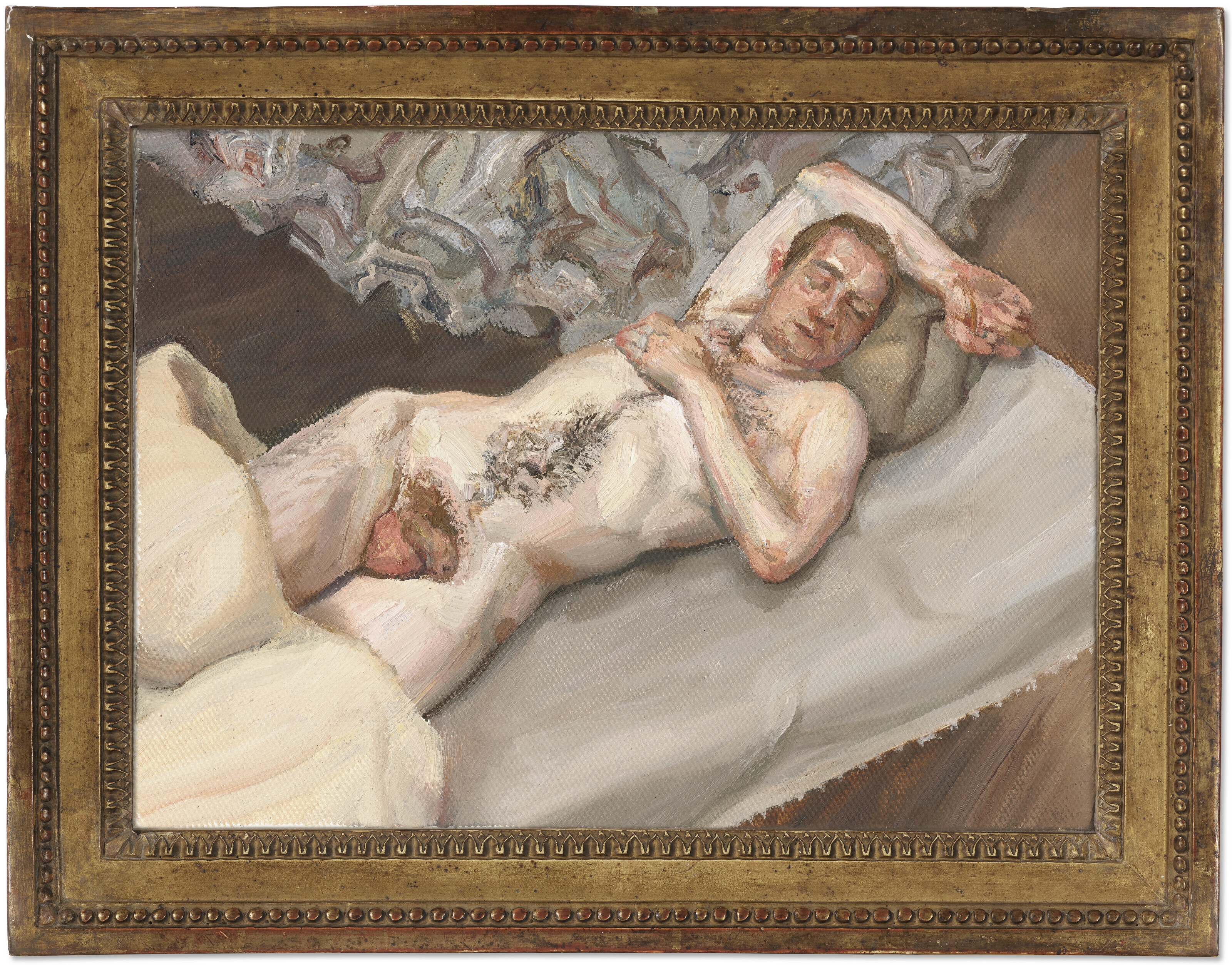 Man Resting by Lucian Freud, Painted in 1988