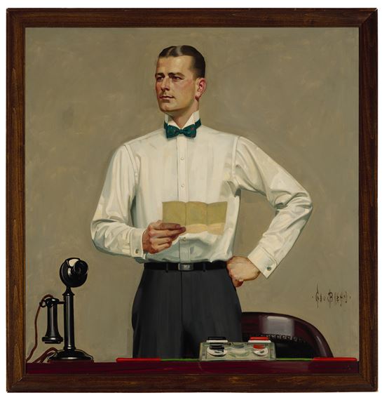 George Brehm | Arrow Collar Advertisement | MutualArt