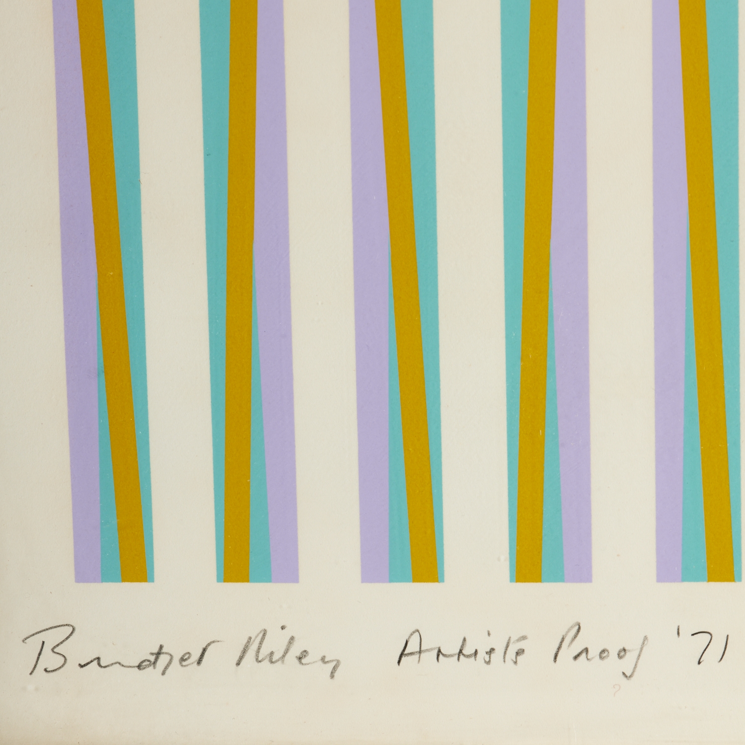 Bridget Riley | Print for Chicago 8 (from the portfolio CONSPIRACY: The ...