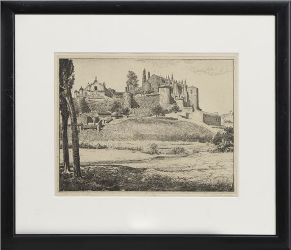 BISHOP'S PALACE & CATHEDRAL by John Bulloch Souter