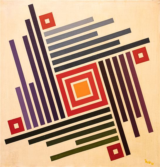 Cruz en espiral by Juan Melé, 1973