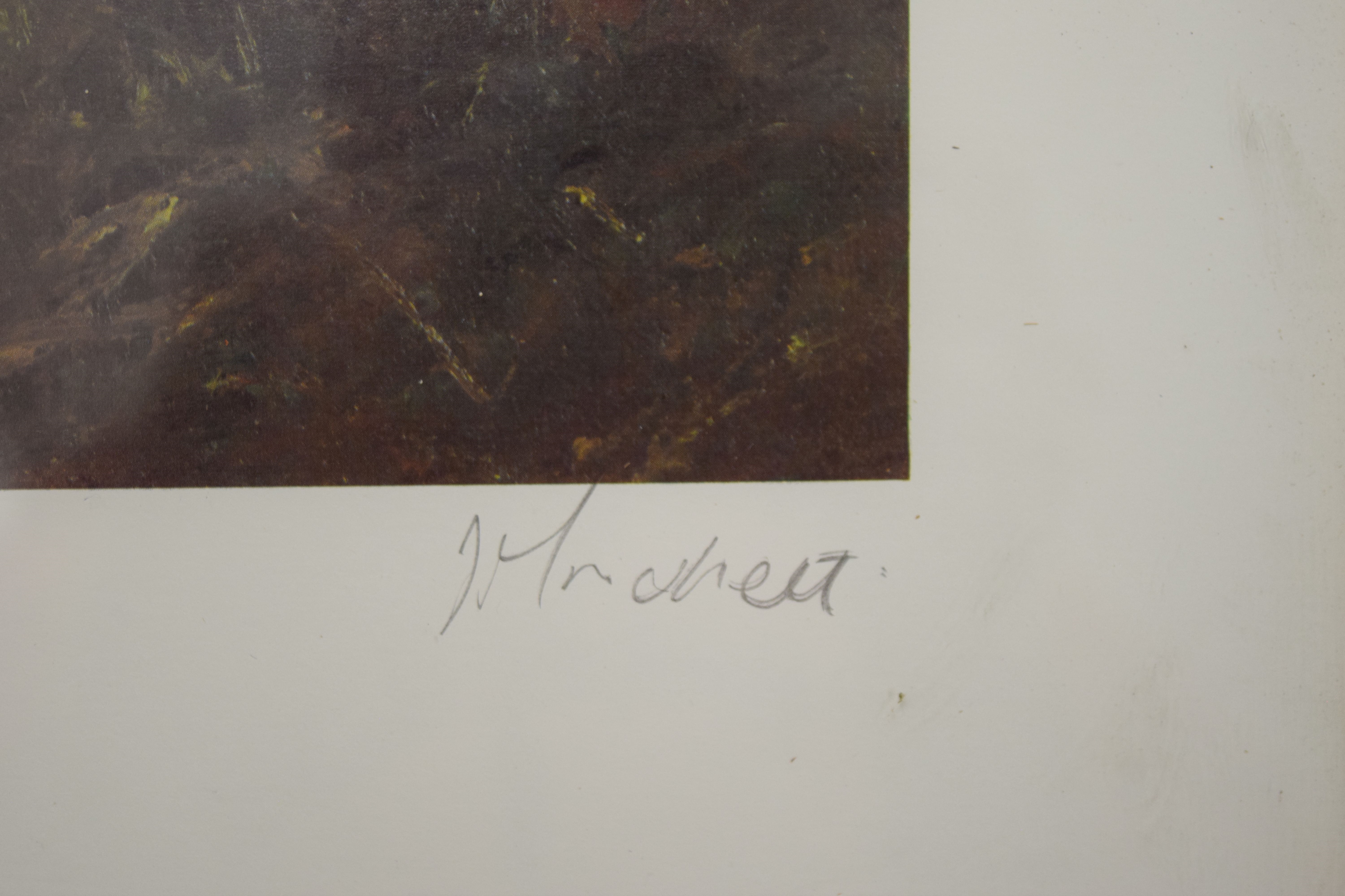 Artwork by John Tickett, Fishing, Made of print