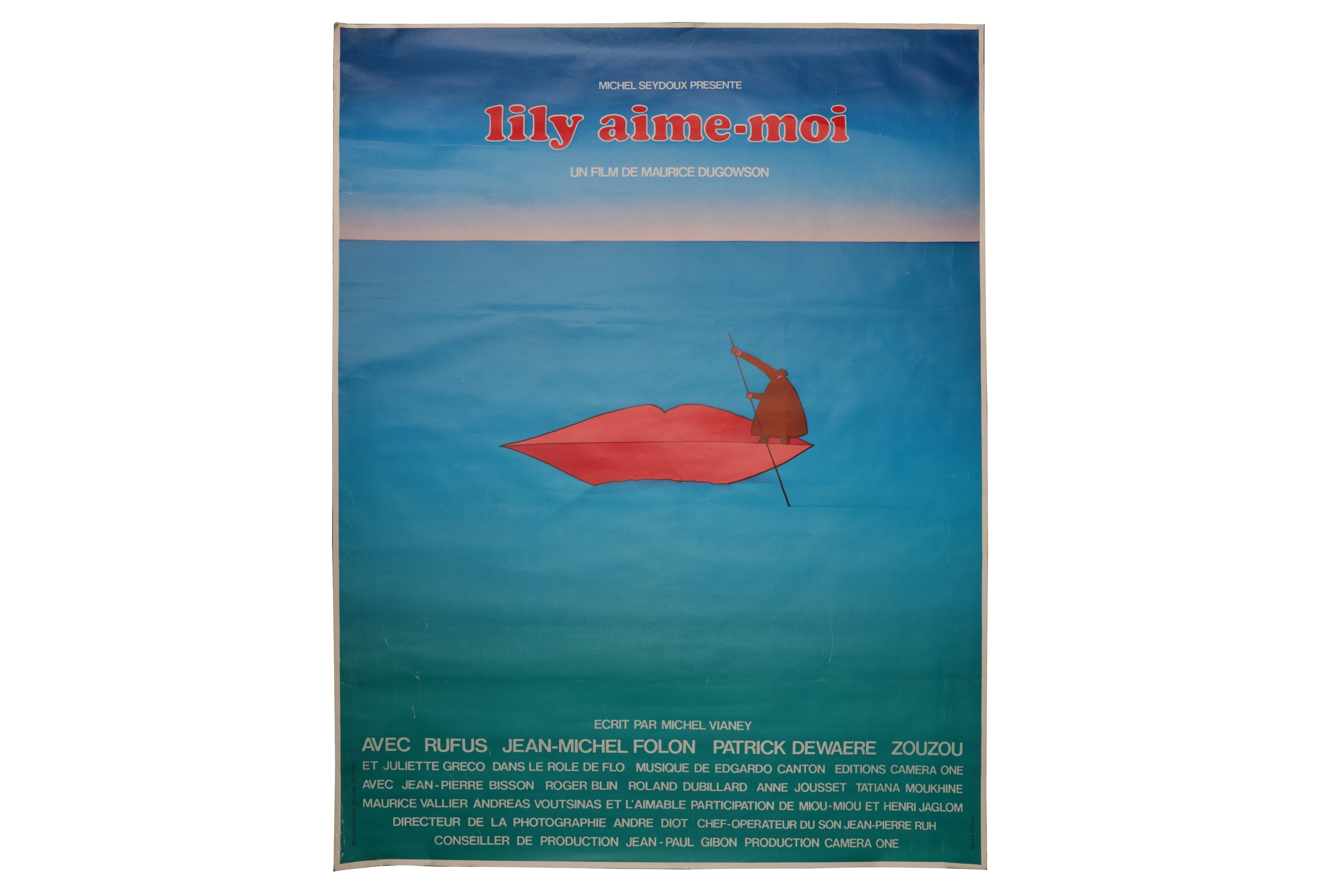 Jean-Michel Folon | Lily aime-moi, poster | MutualArt