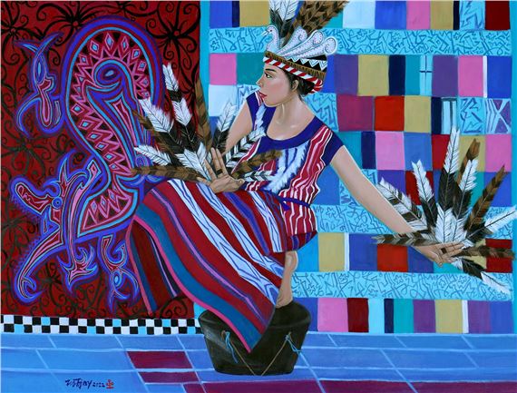 TIO TJAY | Tari Dayak by Tio Tjay, 2022