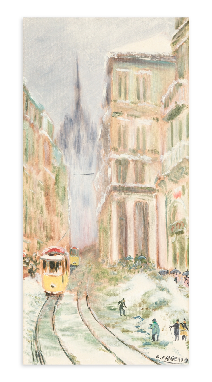 Artwork by B. Frigerio, Untitled, Made of Oil on canvas