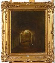 Paysage aux ruines - Paul Hagelstein