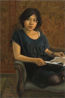 Portrait of Saku - Kazuya Ushioda